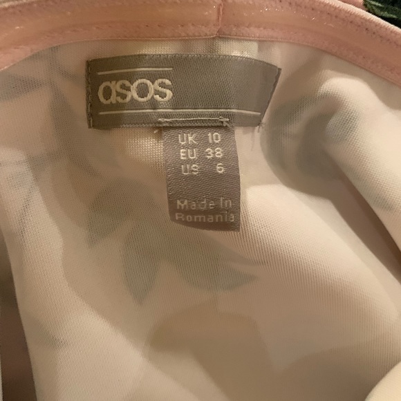 ASOS Maternity Floral ruffle shift off shoulder - Picture 10 of 12